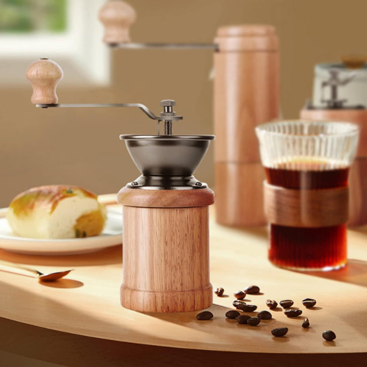 Manuelle Kaffeemühle, Einstellbare Grobheit Kaffeemühle Kaffeemühle Kaffeebohnenmühle Vintage Antik