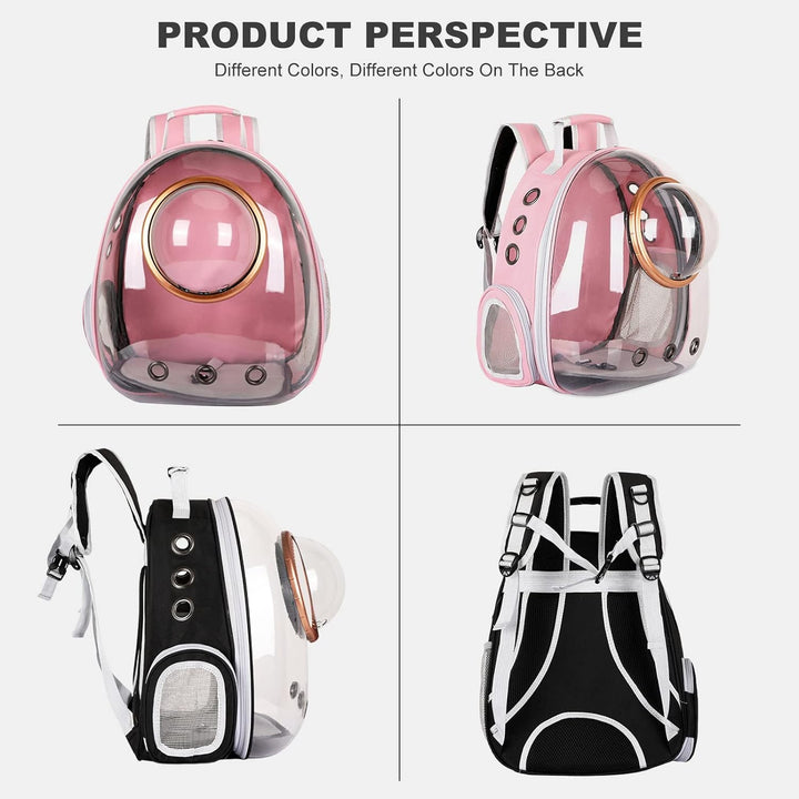 PETCUTE Haustier Rucksack Raumkapsel,Atmungsaktive Wärme Proof,Katzen Rucksack Träger mit Sicherheit