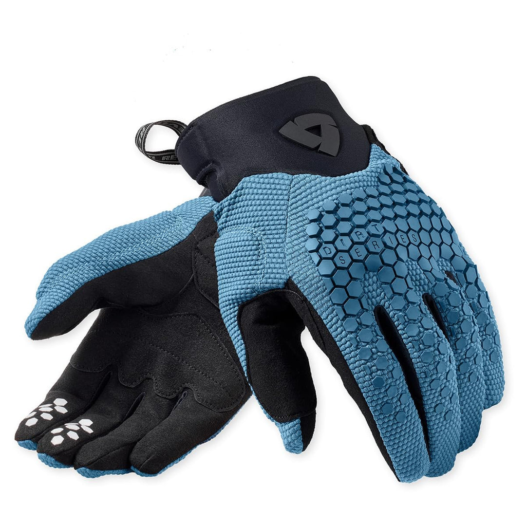 REV'IT! Revit Massif Motorradhandschuhe, blau, L L Blau, L Blau
