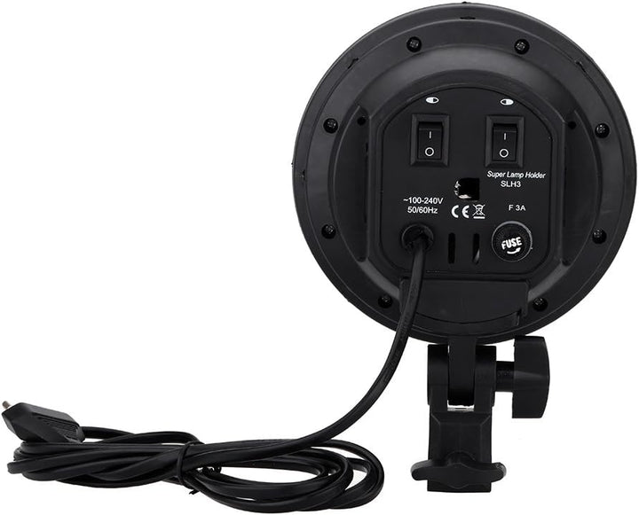 Andoer 4 in 1 E27 Sockel Licht Lampen Birnen Halter Adapter Grundsockeladapter für Foto Video Studio
