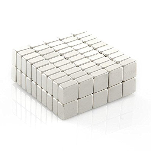 Magnetastico® | 40 Stück Neodym Magnete N52 Quadrat 10x10x4 mm | Kühlschrankmagnet Pinnwandmagnet Da