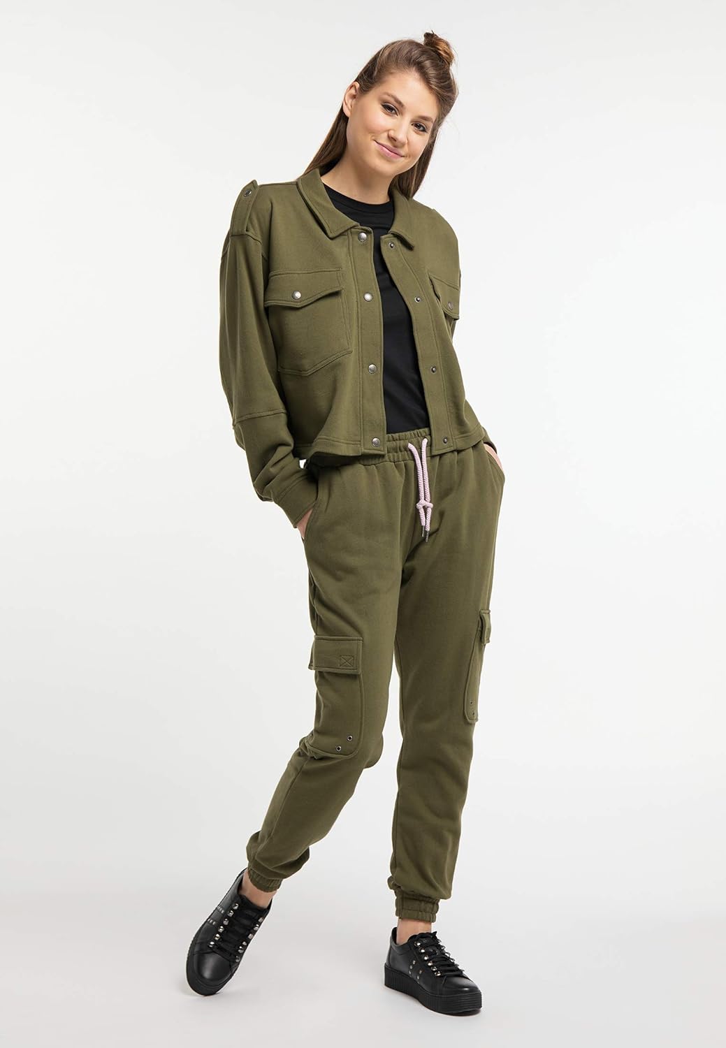 nascita Damen Sweatjacke S Oliv, S Oliv