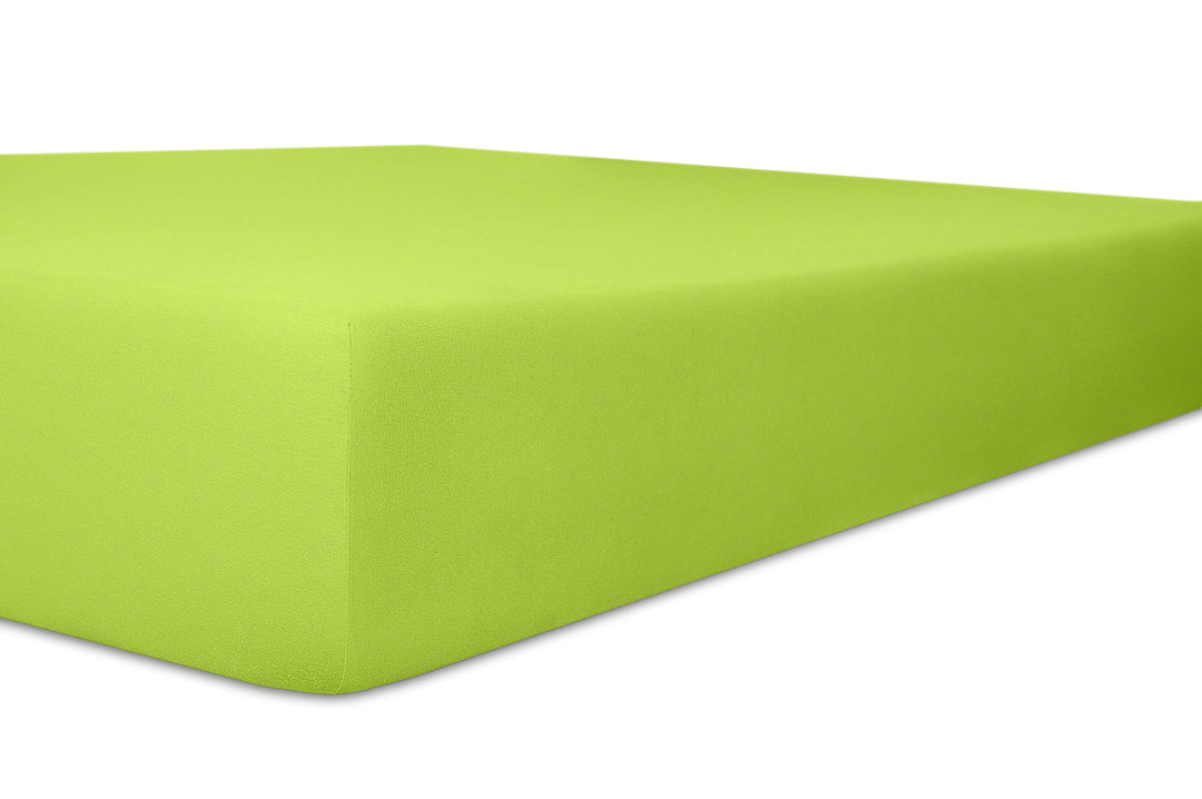 Spannbetttuch Vario-Stretch Q22 Grösse: 90 cm-100 cm B x 210 cm-220 cm T, Farbe: Limone 90x190 - 100