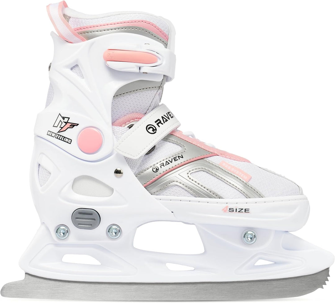 RAVEN Pulse Inline Skates Inliner für Kinder und Erwachsene OPTIONAL 2in1 mit Schlittschuhen verstel