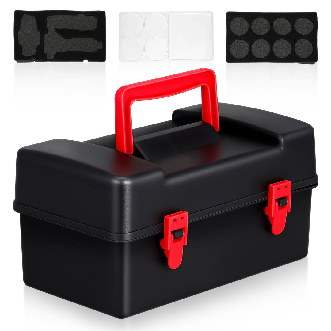 Battle-Top-Aufbewahrungsbox Mit Launcher-Set Tragbare Gyro-Organizer-Box Aus Kunststoff Mit Griff Un