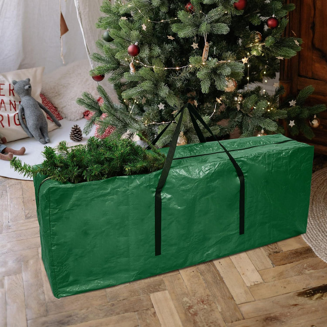 Weihnachtsbaum Aufbewahrungstasche - Rot Weihnachtsbaum Tasche Urlaub extra gross für bis zu 9Ft Bau