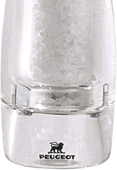 Peugeot PM18252 18252 Vittel Salzmühle Acryl, 5,9 x 5,9 x 23 cm, transparent Salzmühle 23 cm, Salzmü