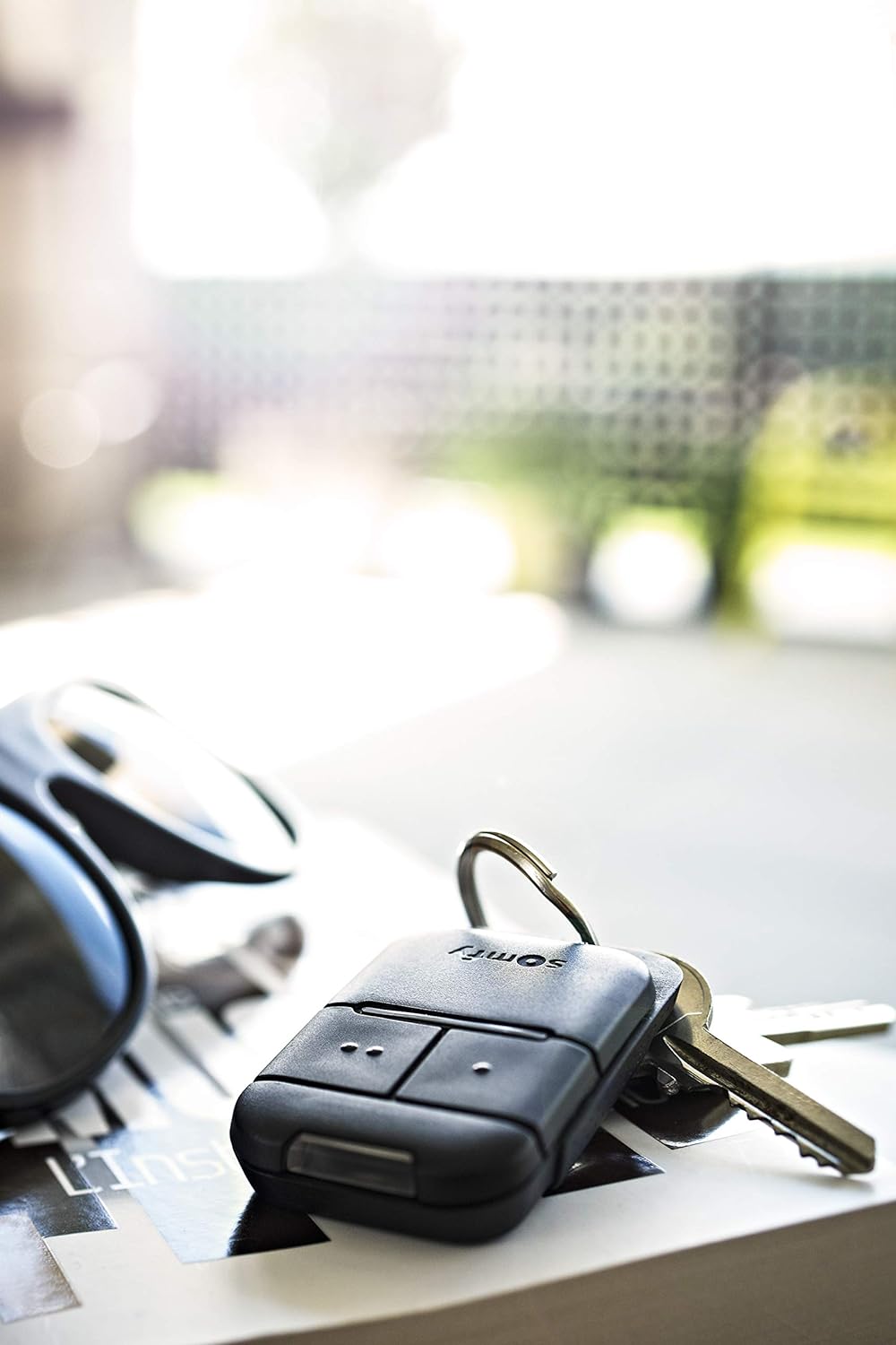 Somfy 2401539 - Keypop 2-Kanal RTS | Hohe Widerstandsfähigkeit | Fernbedienung für Tor und/oder Gara