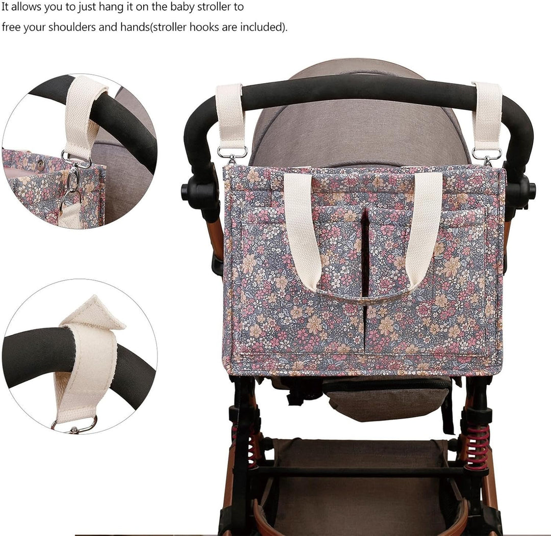 Wickeltasche Tragetasche | Kinderwagen Organizer Reise | Leichte Windeltasche | Hängende Kinderwagen