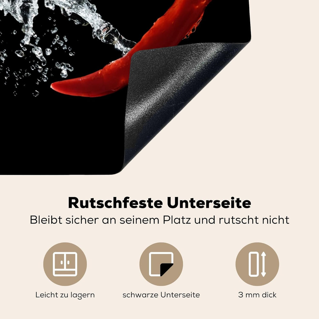 Herdabdeckplatte Einteilig Herdabdeckung Abdeckplatte für Ceranfeld Abdeckung Induktionskochfeld Auf
