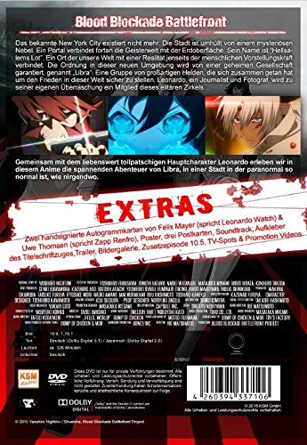 Blood Blockade Battlefront Limited Edition Vol. 1-3 [DVD], DVD