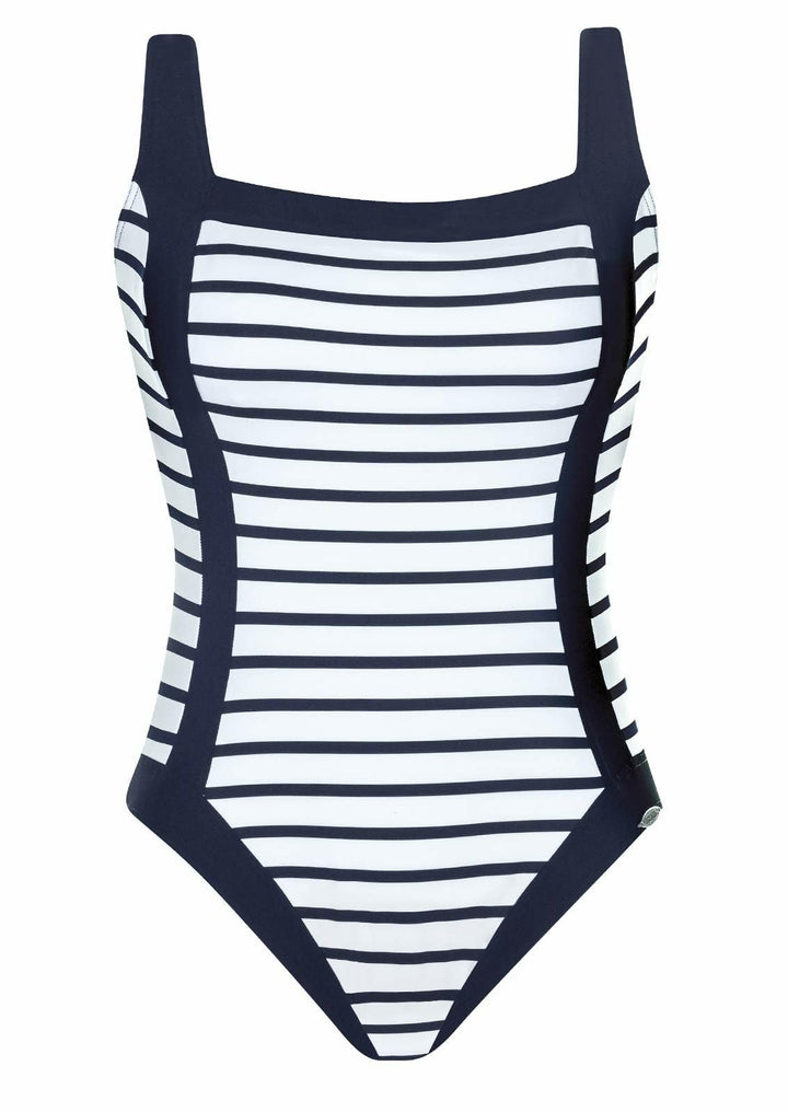 Sunflair Badeanzug Damen Badeanzug - Einteiler mit Schalen und hohem Rücken - grosse Cups und verste