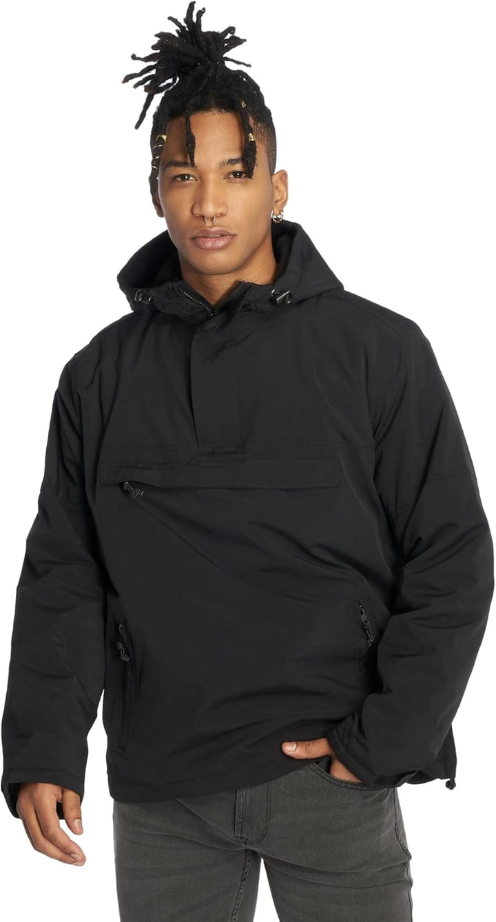 Brandit Windbreaker, Viele Farben, Grössen S bis 5XL S Schwarz, S Schwarz