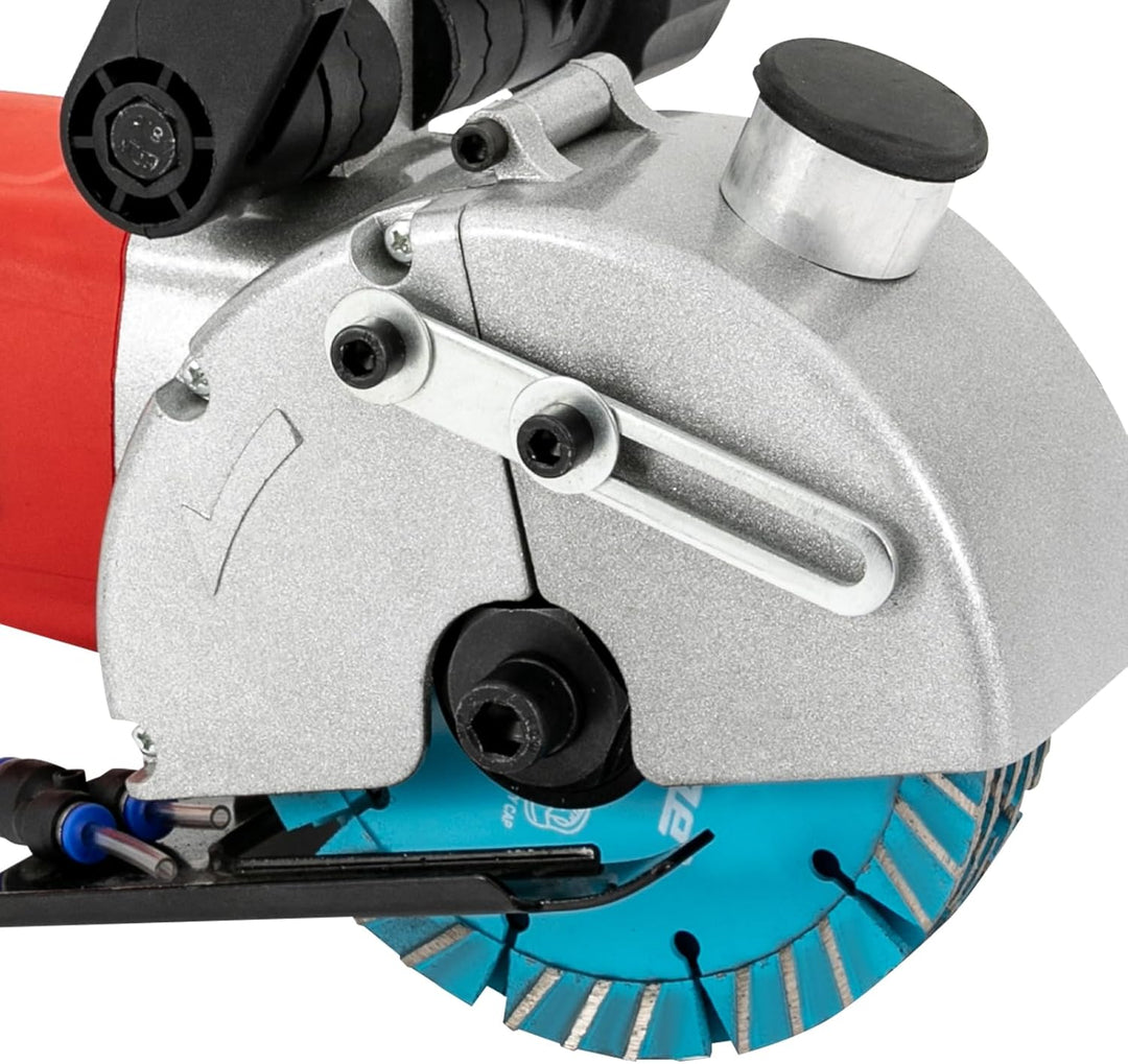Mauernutfräse Schlitzmaschine 3500W 5000rpm Betonfräse Nutfräsen 133mm Sägeblatt Max. Schnitttiefe: