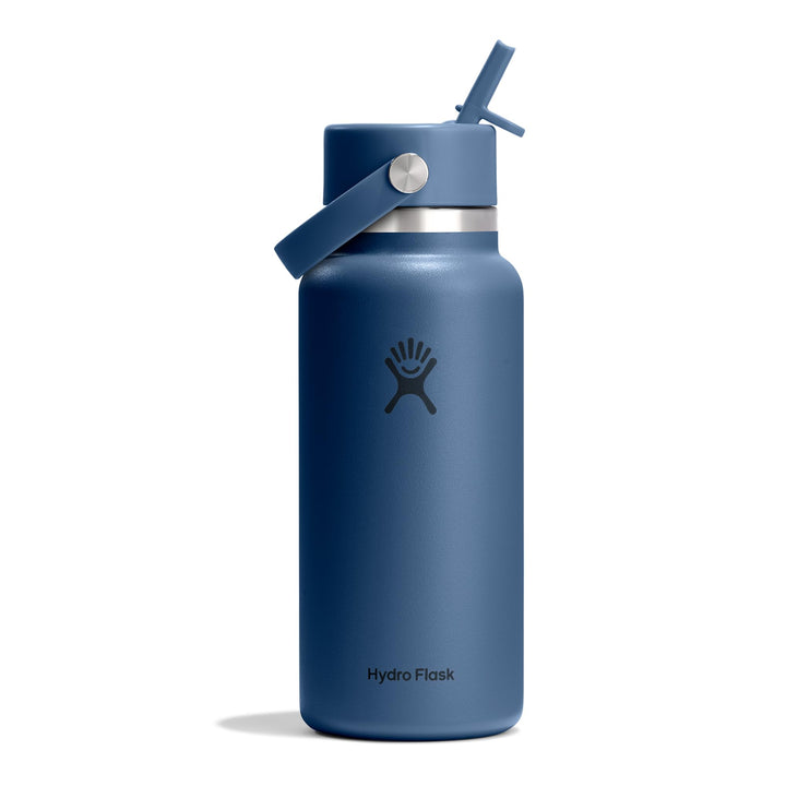 Hydro Flask – Wide Flex Straw Cap 946 ml (32 oz) Flasche – Edelstahl, auslaufsicherer Strohhalm, spü