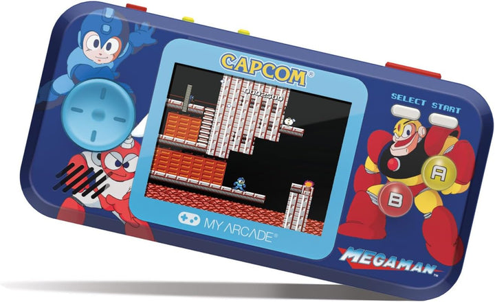 My Arcade Mega Man Pocket Player Pro tragbares Gaming-System (6 Spiele in 1)