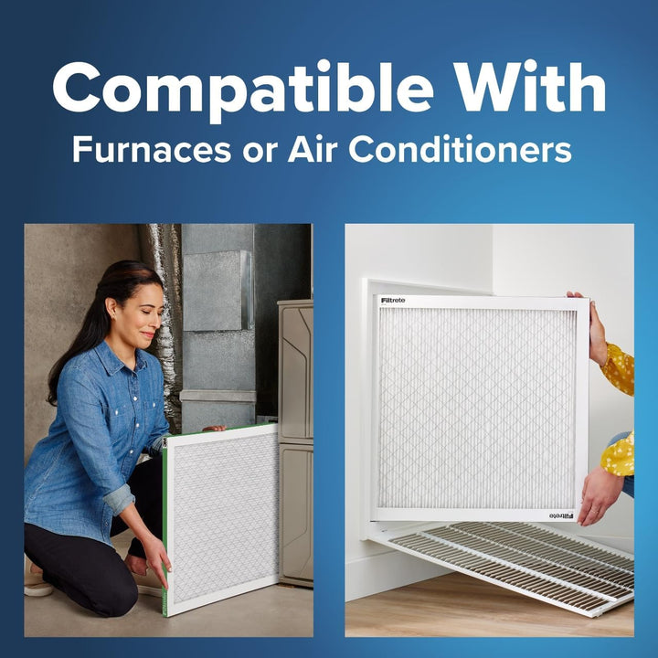 Filtrete 16 x 20 x 1 AC Ofen-Luftfilter, Merv 8 MPR 700, Staub, Pollen und Haustierschuppen, 4 Stück