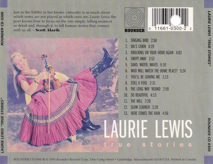 True Stories, Audio-CD