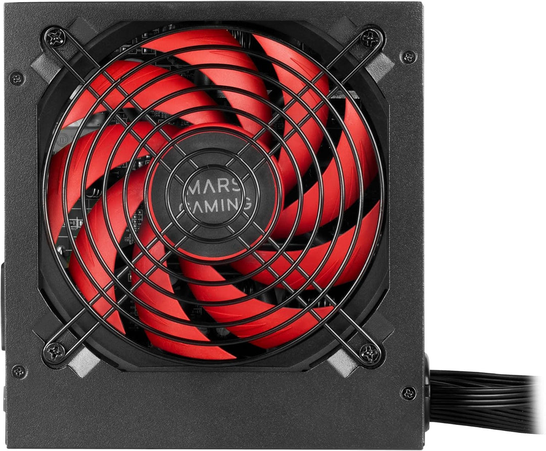 Mars Gaming MPIII850, Netzteil PC ATX 850W, 5 Jahre Garantie, Silent AI-RPM Technologie, 85% Wirkung