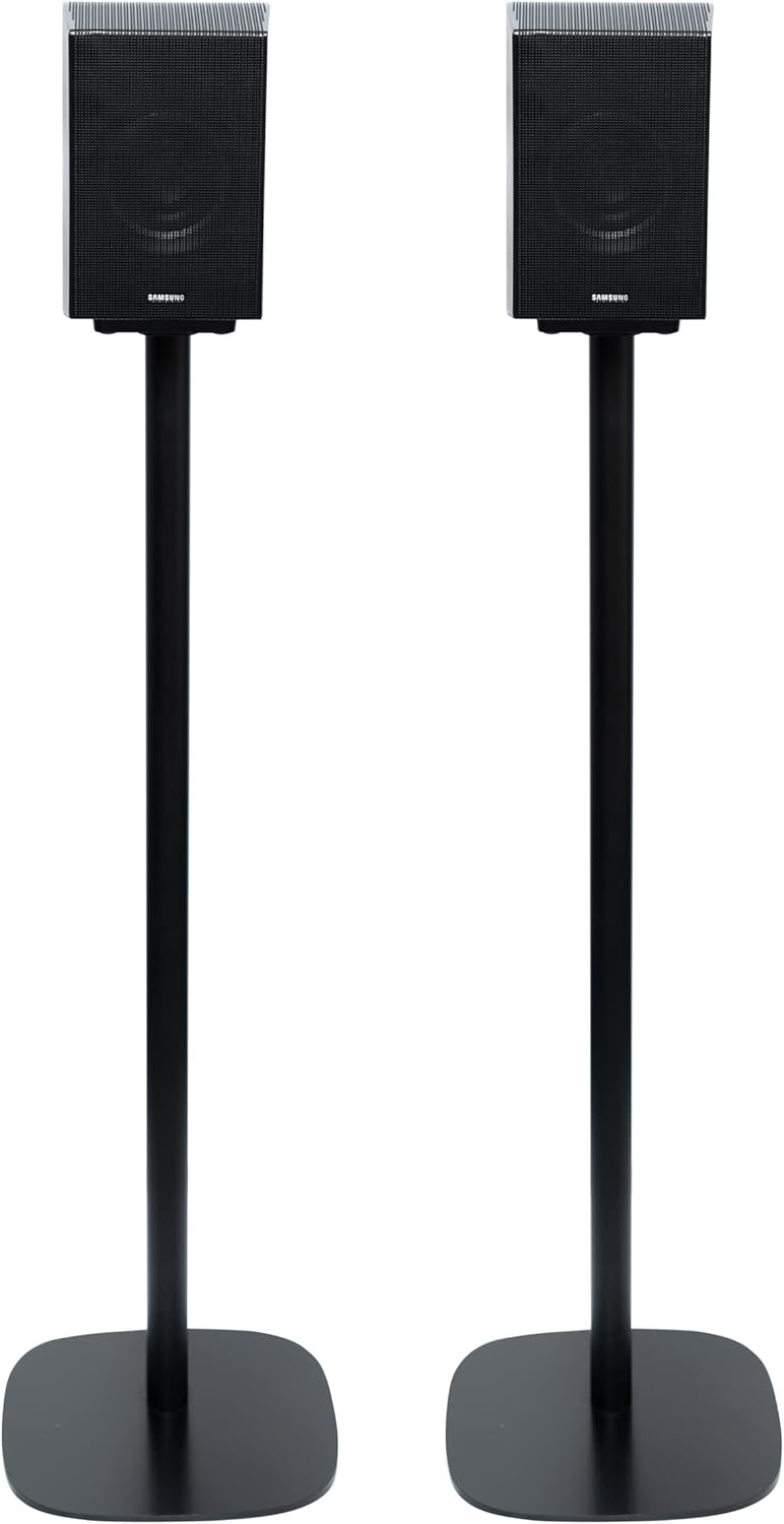 Vebos Standfuss für Samsung HW-Q995B/HW-Q990B EIN Paar XL (100cm) - Eleganter Lautsprecher Ständer,