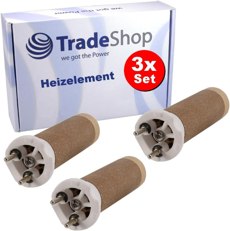 3x Trade-Shop Heizelement kompatibel mit Leister Triac AT, Triac ST, Triac BT ersetzt 103.596 / Heis