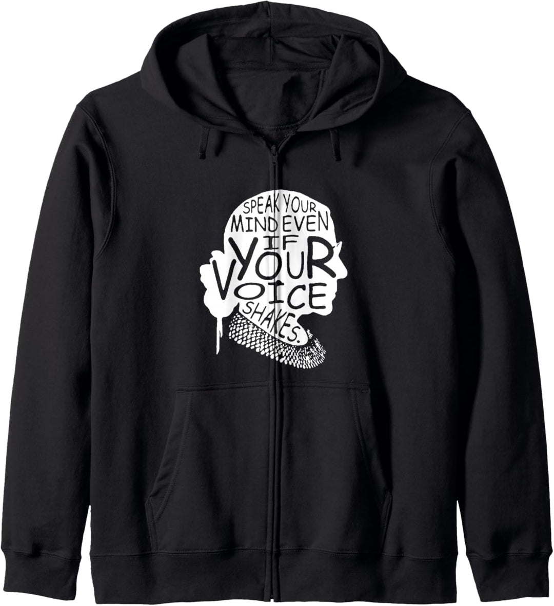 RBG Ruth Bader Ginsburg Feminist politisches Geschenk Kapuzenjacke