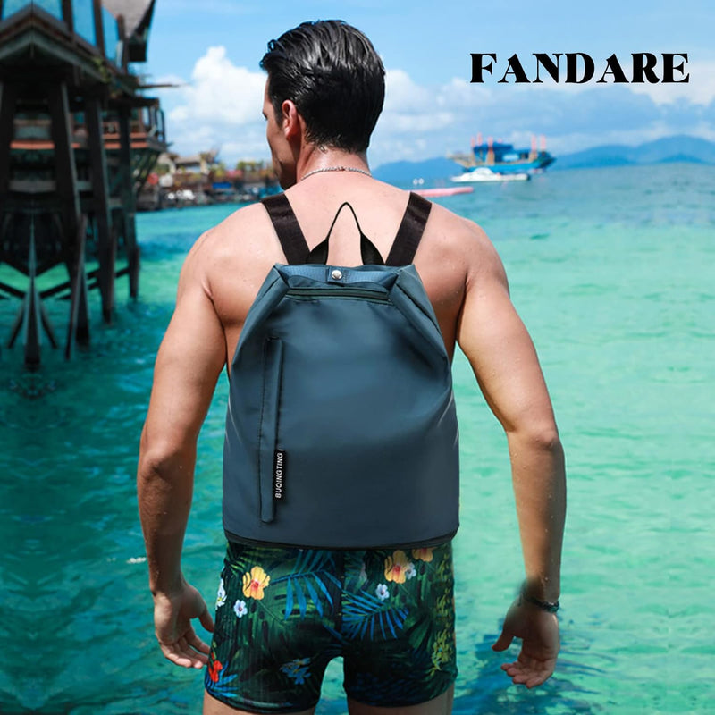 FANDARE Fitnessstudio-Rucksack Handgepäck Sporttasche Übernachtung Reisetaschen Handtasche Damen Her