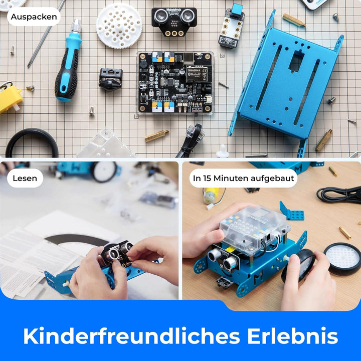 Makeblock mBot Smart Roboter Spielzeug, Scractch/Arduino Programieren Lernen, Roboter Programmierbar