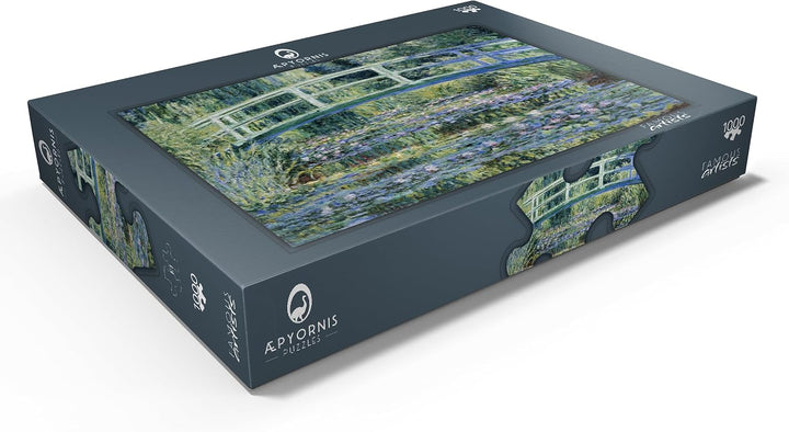 Claude Monet's Water Lilies and Japanese Bridge (1899) - Premium 1000 Teile Puzzle - MyPuzzle Sonder
