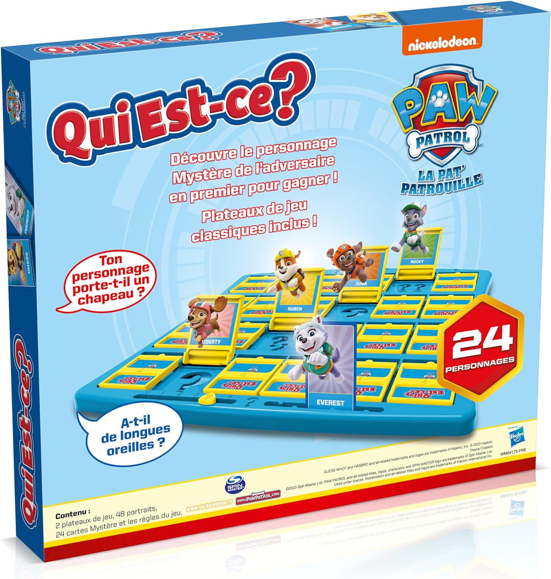 Winning Moves - Wer ist das? La Paw Patrol – Gesellschaftsspiel