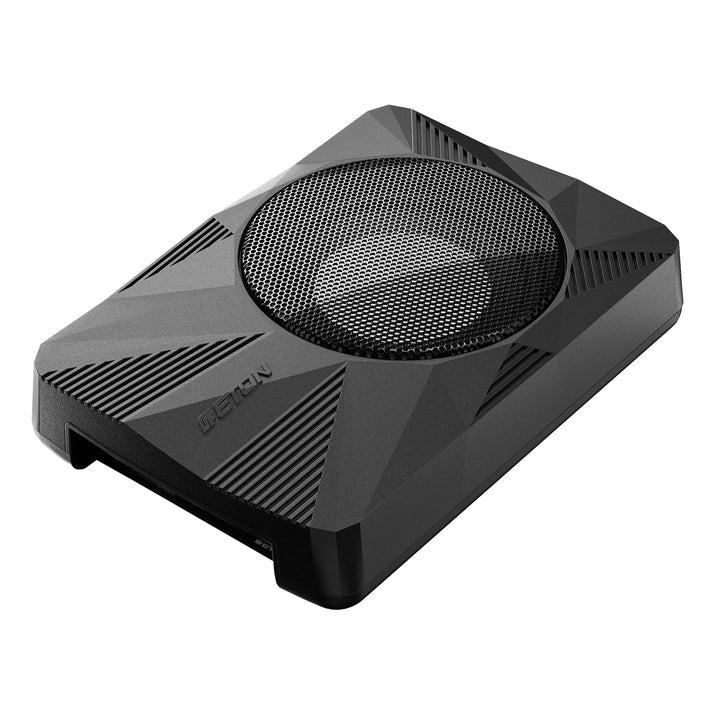 ETON USB 8 AR – sehr kompakter 20 cm / 8 Zoll Untersitz Aktiv Subwoofer für PKWs und Wohnmobile, lei