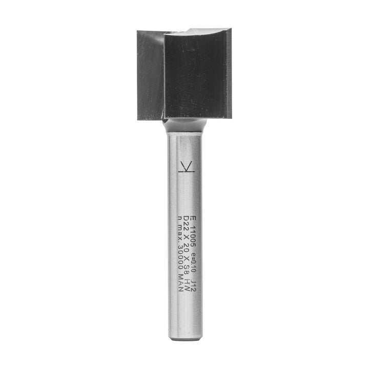 ENT 11005 Nutfräser HW, Schaft (S) 8 mm, Durchmesser (D) 22 mm, NL 20 mm, SL 50 mm, GL 70 mm, mit Ha
