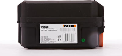 Worx WX550 Axis Akku-Multisäge – Profi Pendelhub-Stich- und Säbelsäge – Ideale 2 in 1 Säge für Holz,