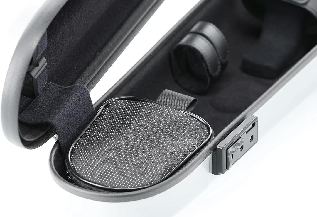 GEWA Violinformetui AIR 1.7 silber metallic / schwarz Made in Germany ohne zusätzlichen Seitengriff