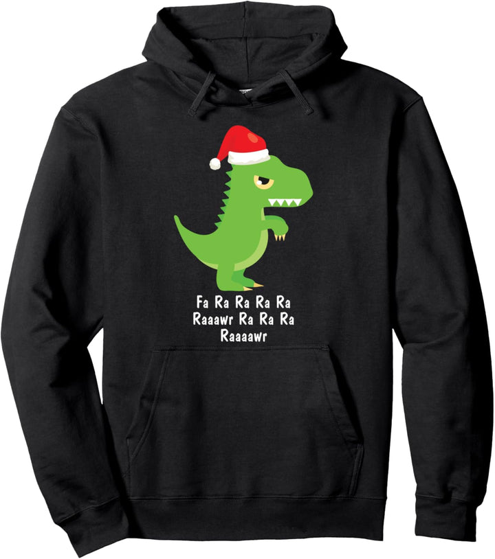 Fa ra radars lustig Weihnachten Dinosaurier Grafikdesign Pullover Hoodie