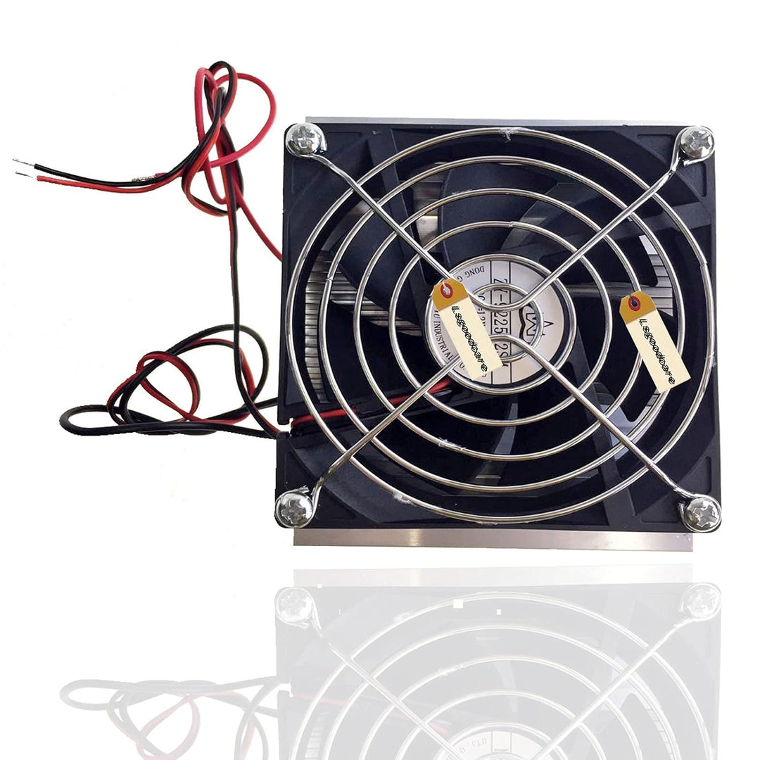 Lsgoodcare DIY Peltier Kühler Kit 12 Volt Halbleiter thermoelektrischer Kühler Peltier Kühlsystem TE