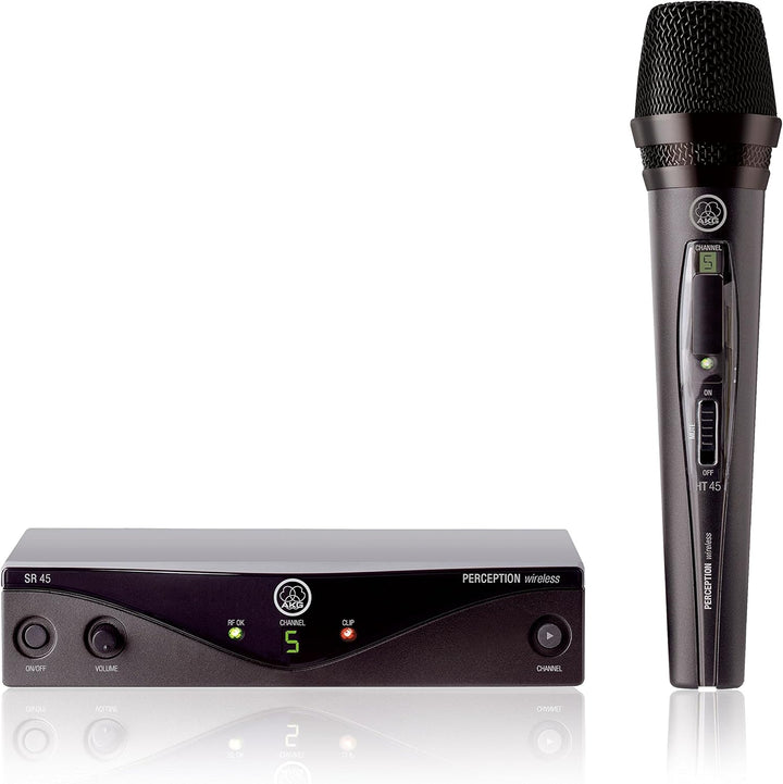 AKG AKGPW45VSETISM Drahtlos Mikrofonsystem für Gesang/Sprache WMS45 - Vocal, WMS45 - Vocal