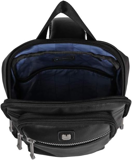 Gabol Herren 10,1" Mochila Bandolera, Schwarz, Talla Única