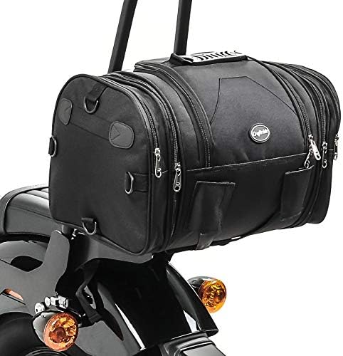 Hecktasche/Gepäckrolle Kompatibel für Roller Craftride RB1 24-30L schwarz