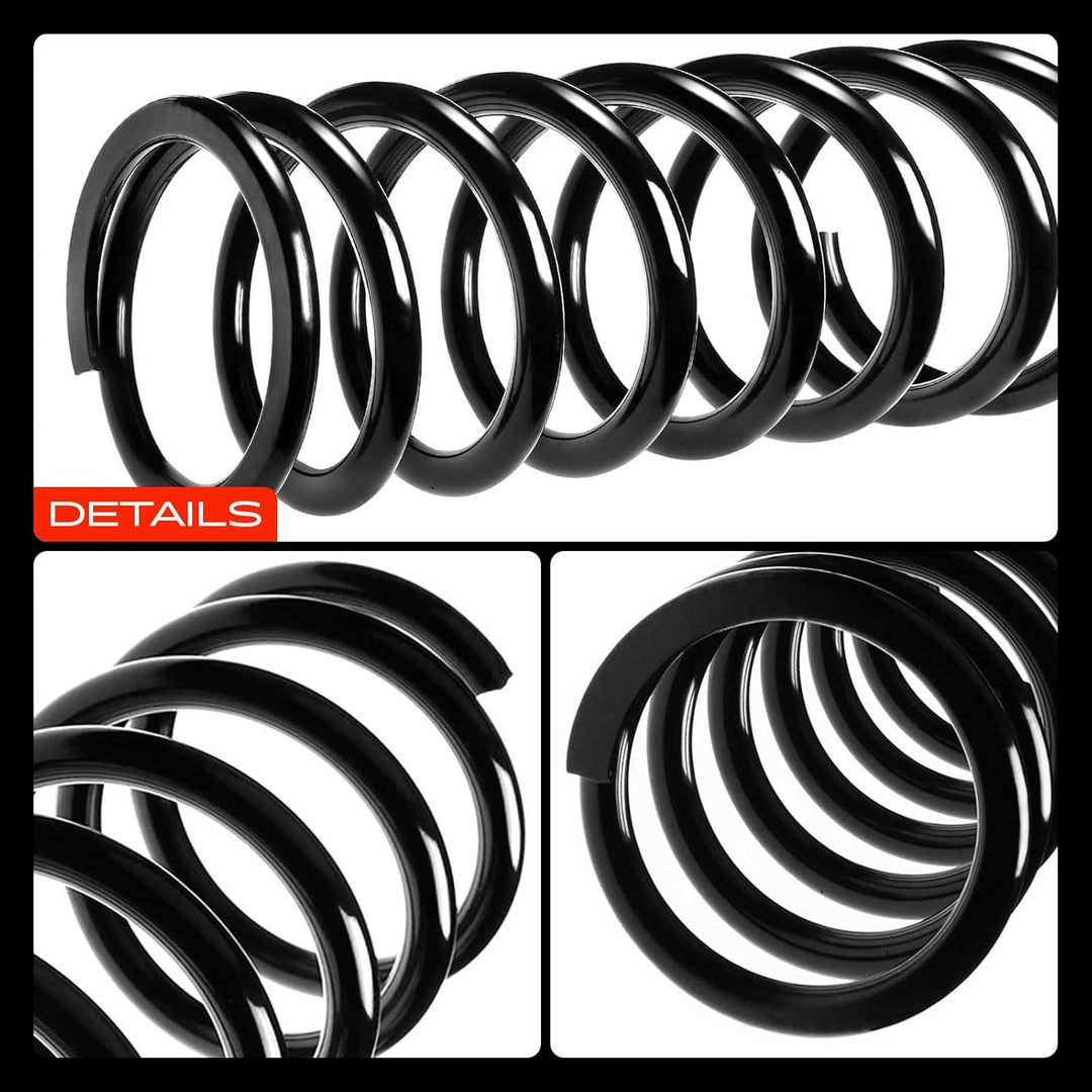 Frankberg 2x Federn Fahrwerksfeder Hinterachse Links Rechts Kompatibel mit X-Type Estate CF1_ 2.5L 3