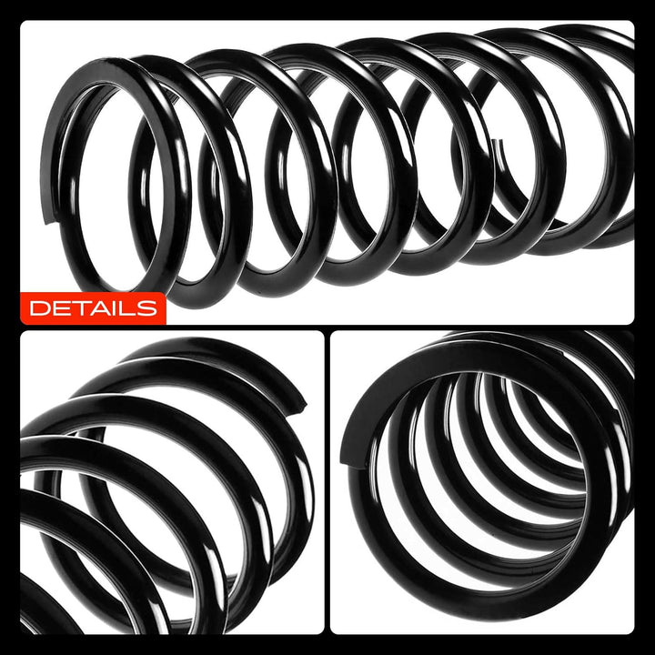 Frankberg 2x Federn Fahrwerksfeder Hinterachse Links Rechts Kompatibel mit X-Type Estate CF1_ 2.5L 3