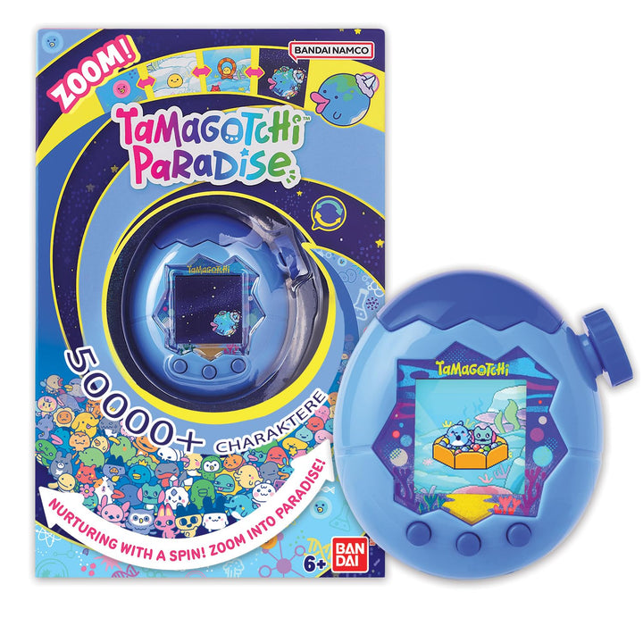 Bandai - Tamagotchi Paradise Wasser - Virtuelles Haustier zum Aufziehen - Tamagotchi Interaktives Sp