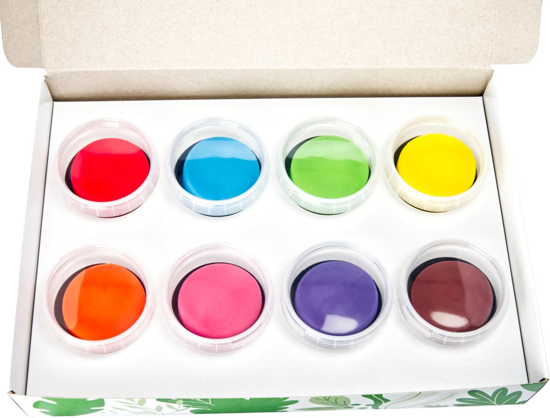 Knete 8 verschiedenen Farben 800g Spielknete Kleinkinderknete ab 2 Jahre XXL Set Weich glutenfrei Ki