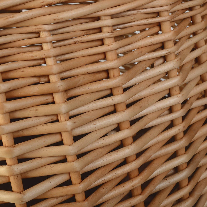 WEIDENPROFI Katzenkorb, Katzenturm aus Heller Weide inkl. 3 Kissen, Grösse ca.: Ø 48 – 58 cm x 82 cm