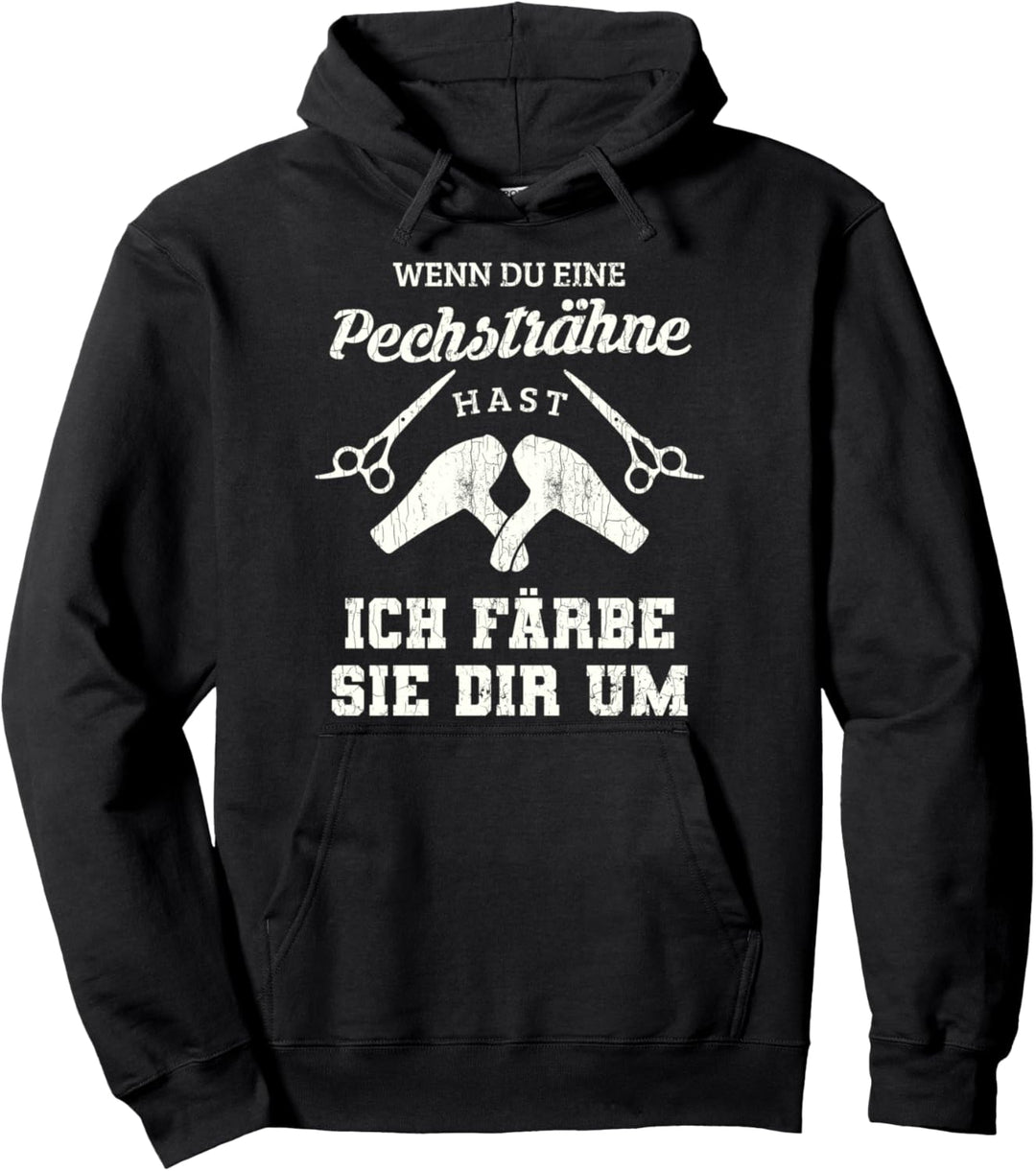Lustig Friseurin Geschenk Sprüche Frisöse Frisörin Spruch Pullover Hoodie