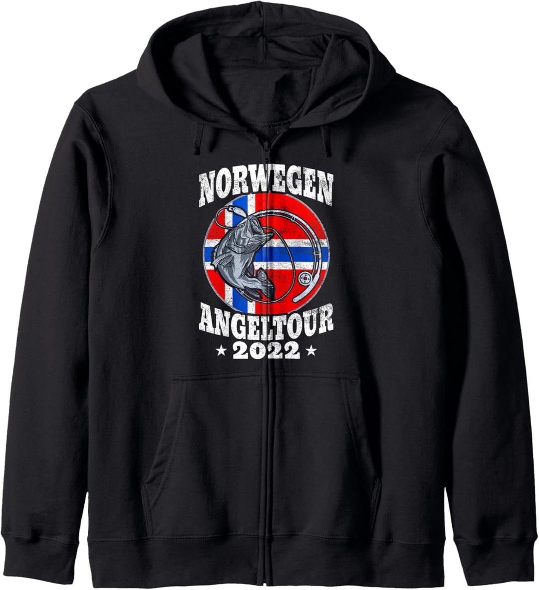 Norwegen Angeltour 2022 Norwegentrip Kapuzenjacke