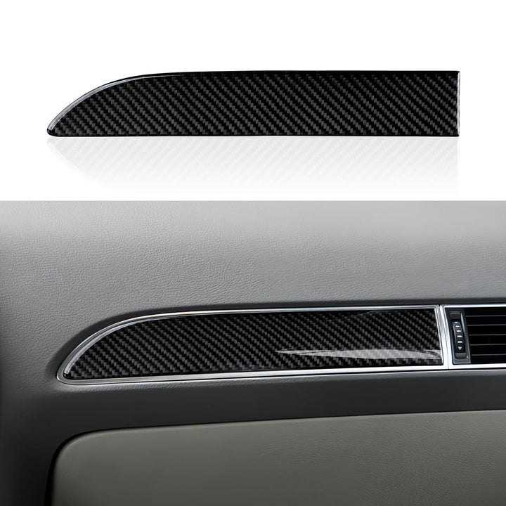 Auto Armaturenbrett Kohlefaser Aufkleber Trim Cover Decals Kompatibel mit Audi A6 C6(2005-2011) /S6