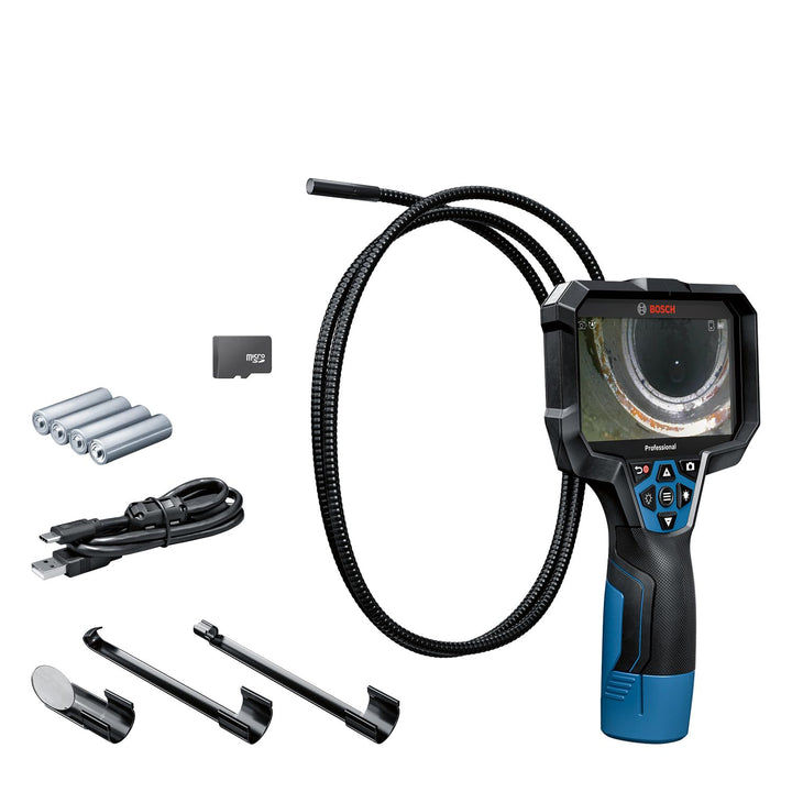 Bosch Professional Inspektionskamera GIC 12V-5-27 C (Kabellänge: 150 cm, Ausrichtungsfunktion AutoUp