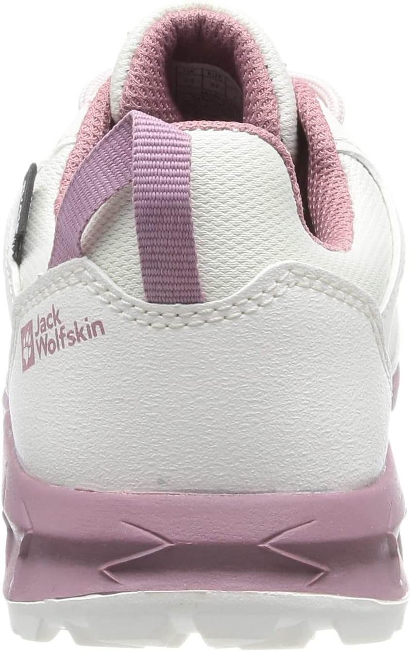 Jack Wolfskin Unisex Kinder Woodland Texapore Low KWalking-Schuh 32 EU Egret, 32 EU Egret