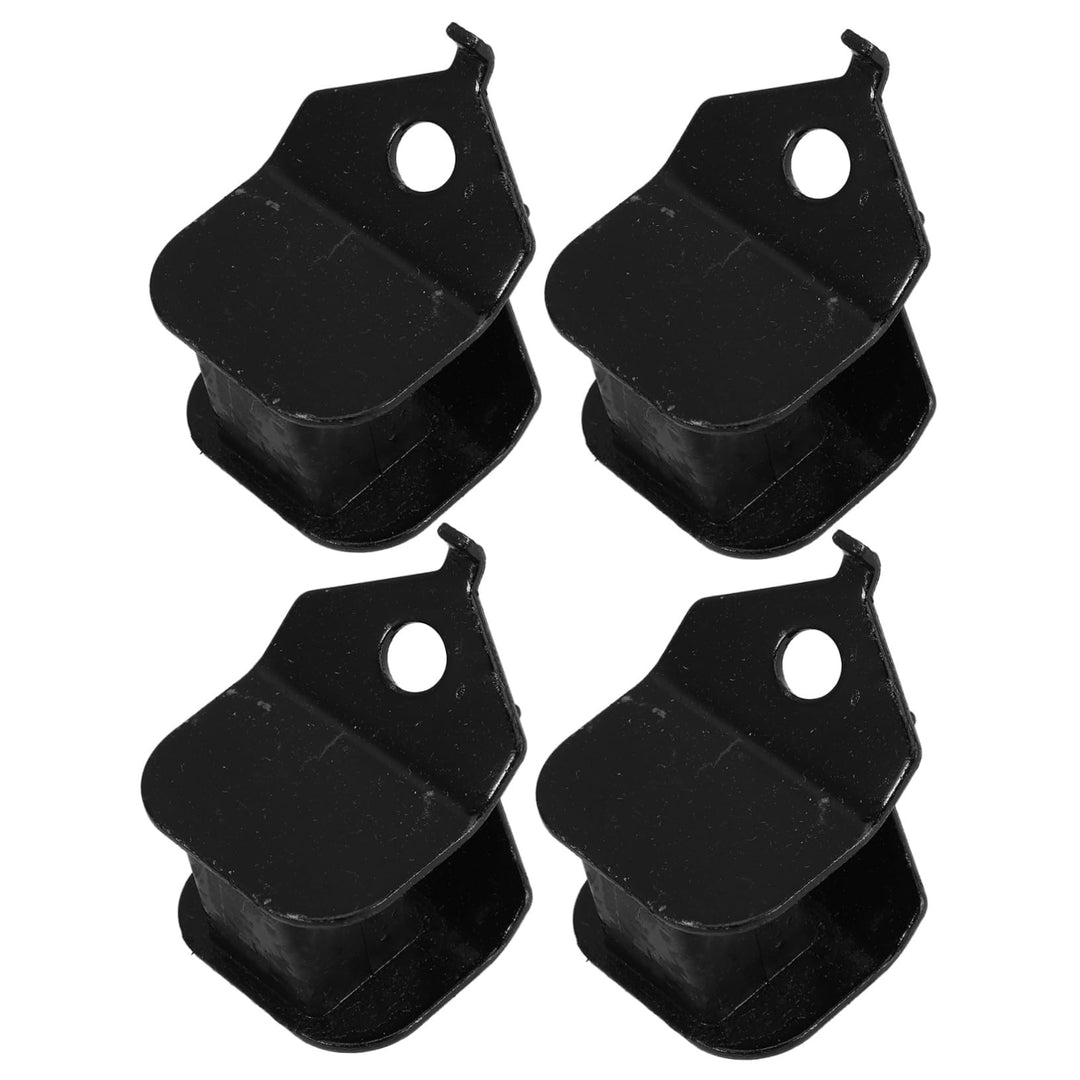 Toddmomy 4 Stück Motorhalterungs-Pads, Motor-isolatorblock, Stossfester Motorhalterungsblock, Anti-V